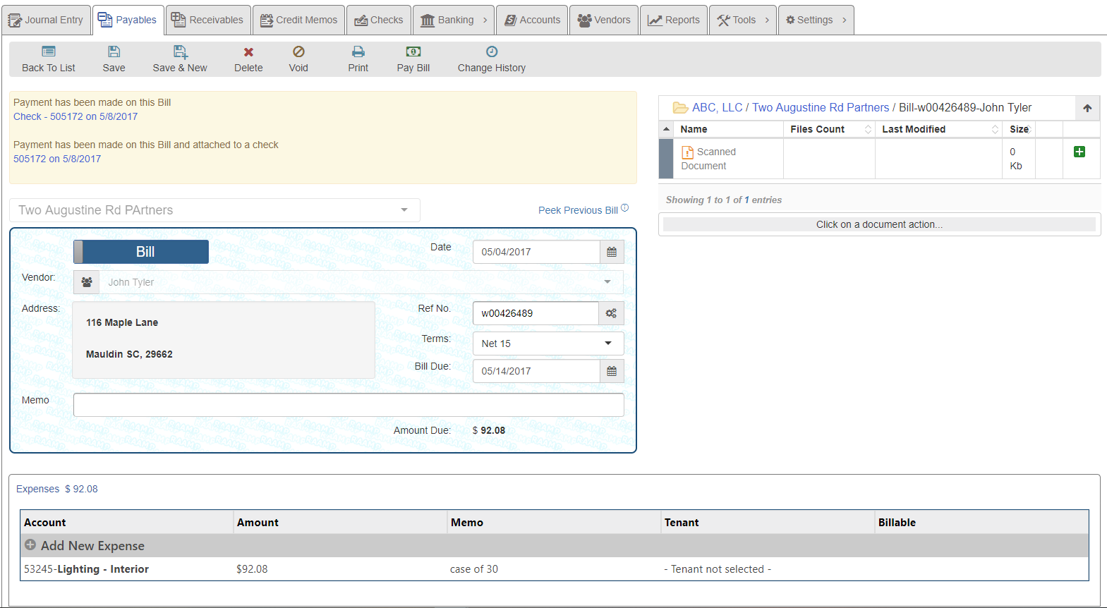 RAAMP accounting workflow