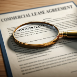 What is a No-waiver clause